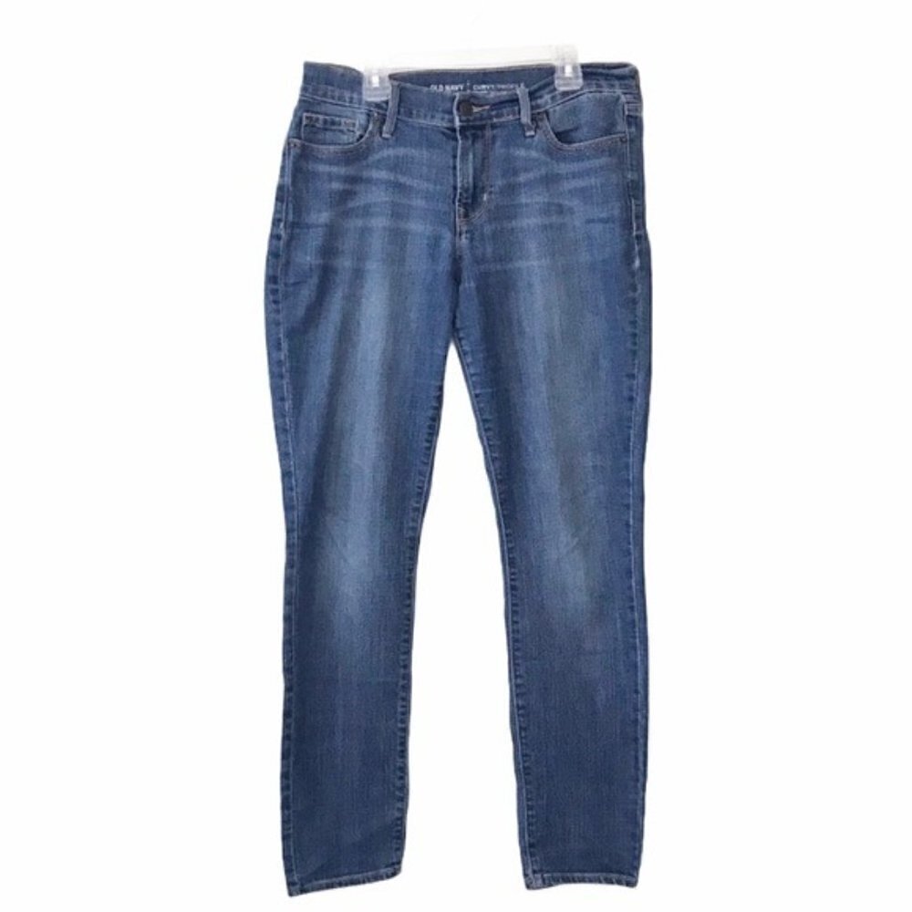 Old Navy Mid Rise Curvy Profile Jeans